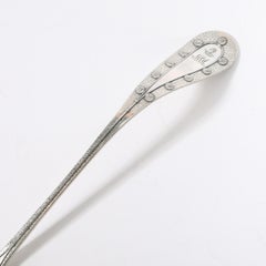 Aesthetic Movement Tiffany & Co. Sterling & Gold Washed "Daisy" Pattern Ladle