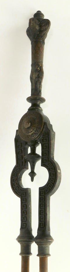 Aesthetic Movement Victorian Fireplace Tongs