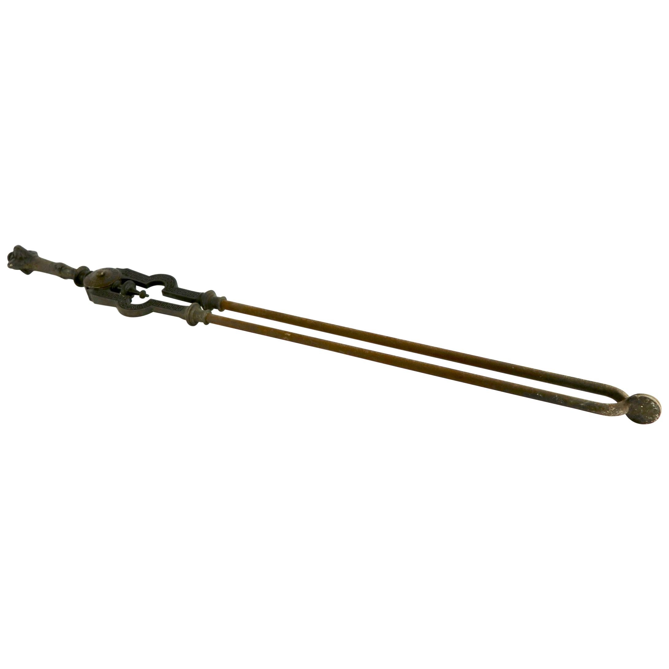 Aesthetic Movement Victorian Fireplace Tongs