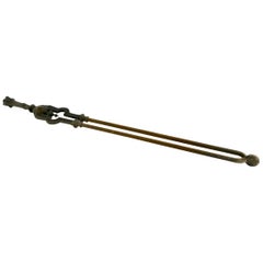 Aesthetic Movement Victorian Fireplace Tongs
