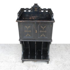 Aesthetic Movement Victorian Music Cabinet