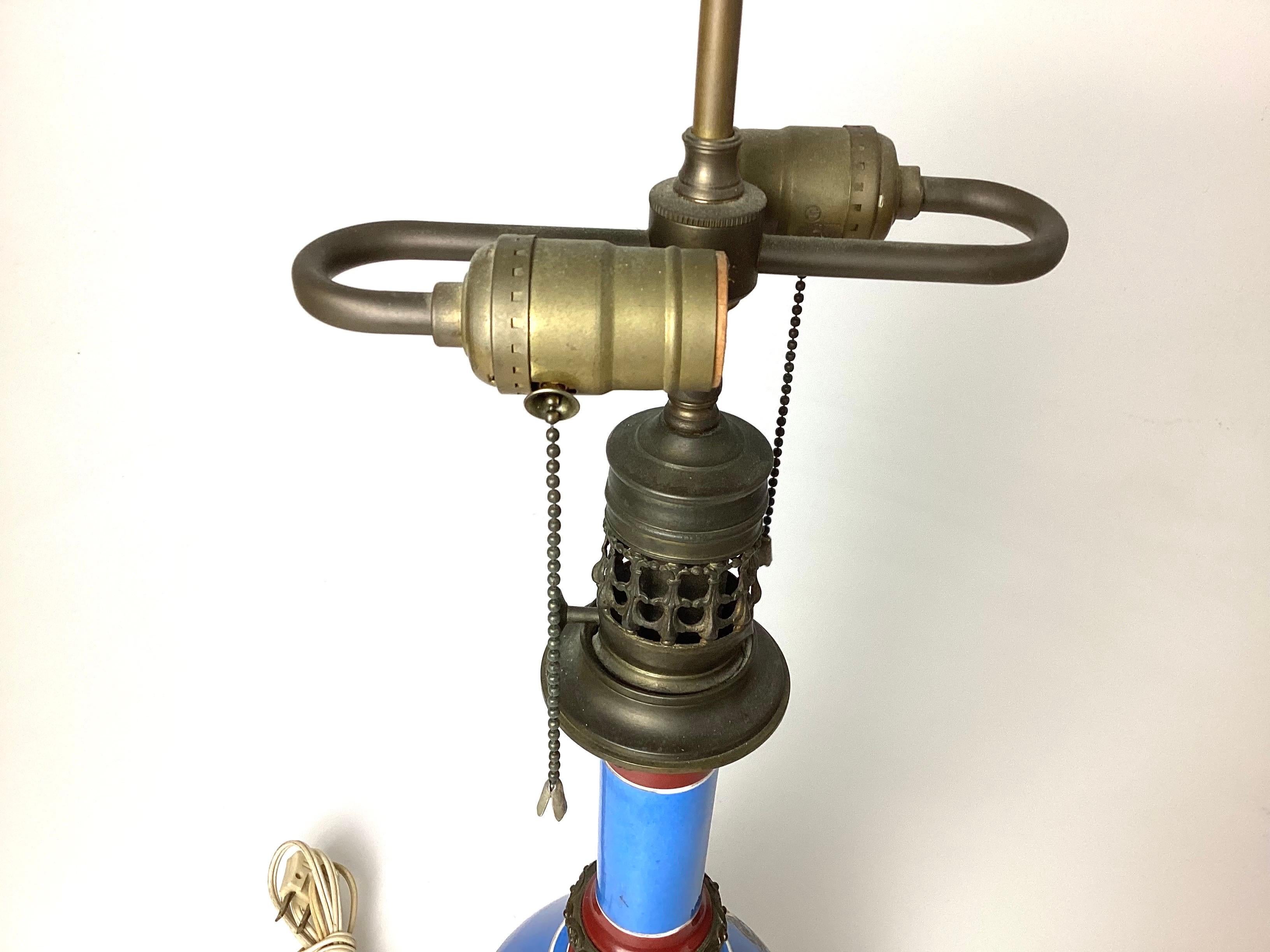 19th Century Aesthetic Movement Victorian Table Lamp For Sale