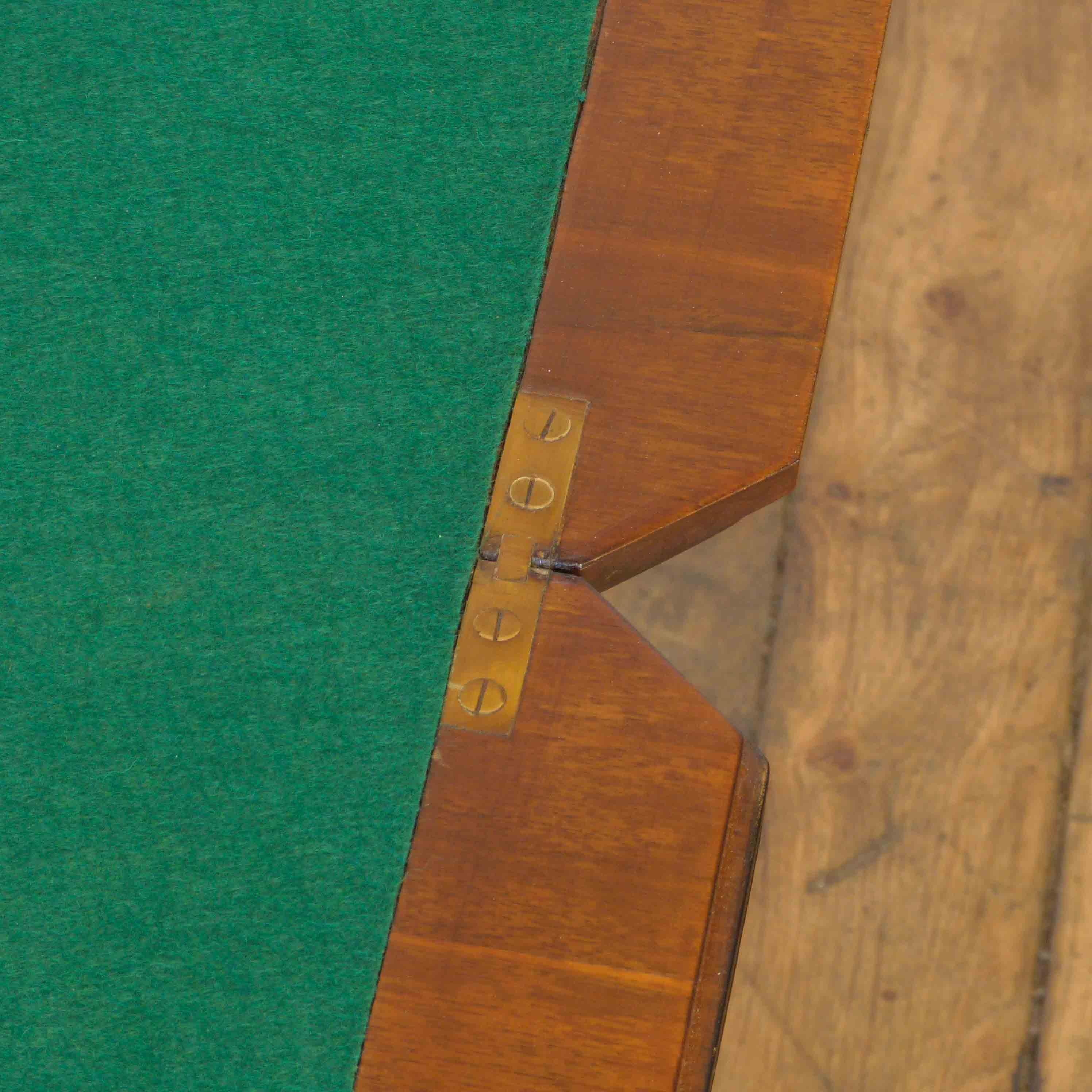 Aesthetic Movement Walnut Card Table 6