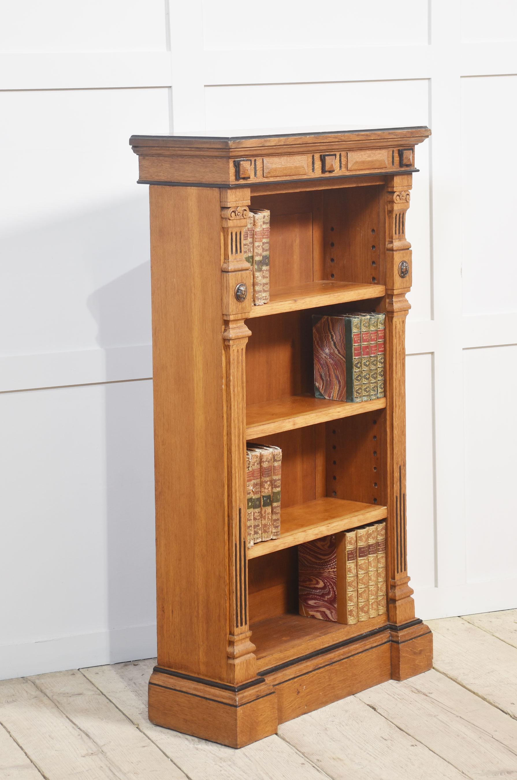 XX secolo Libreria a giorno estetica in Oak in vendita