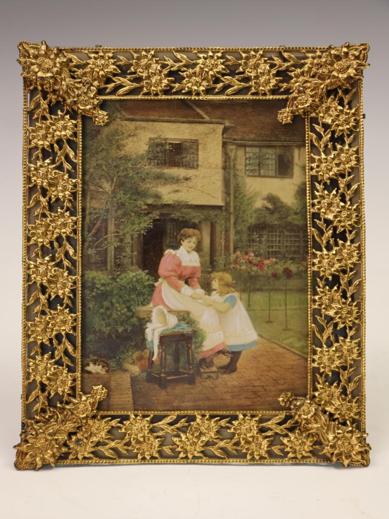 Estéticos Marcos de Ormolu con Estampas 