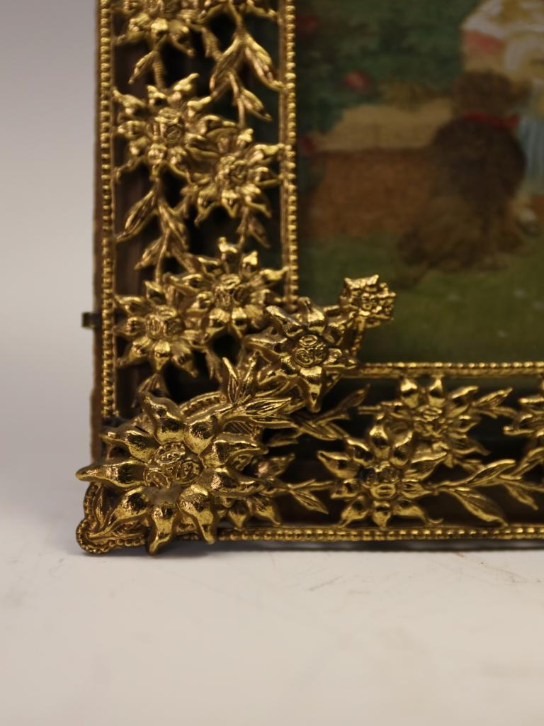 Estéticos Marcos de Ormolu con Estampas 