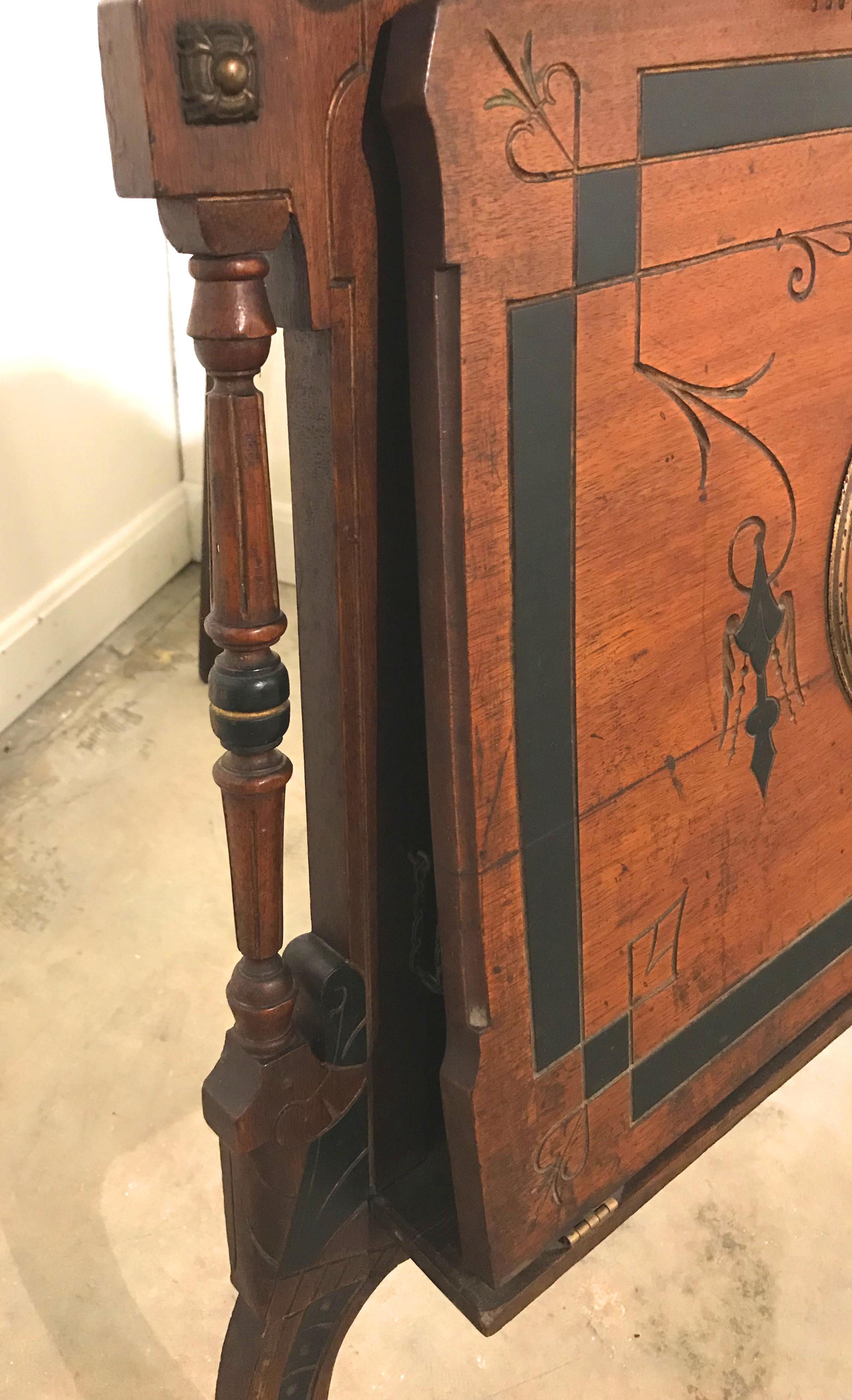 Aesthetic Period Painting and Portfolio Easel, circa 1880 2