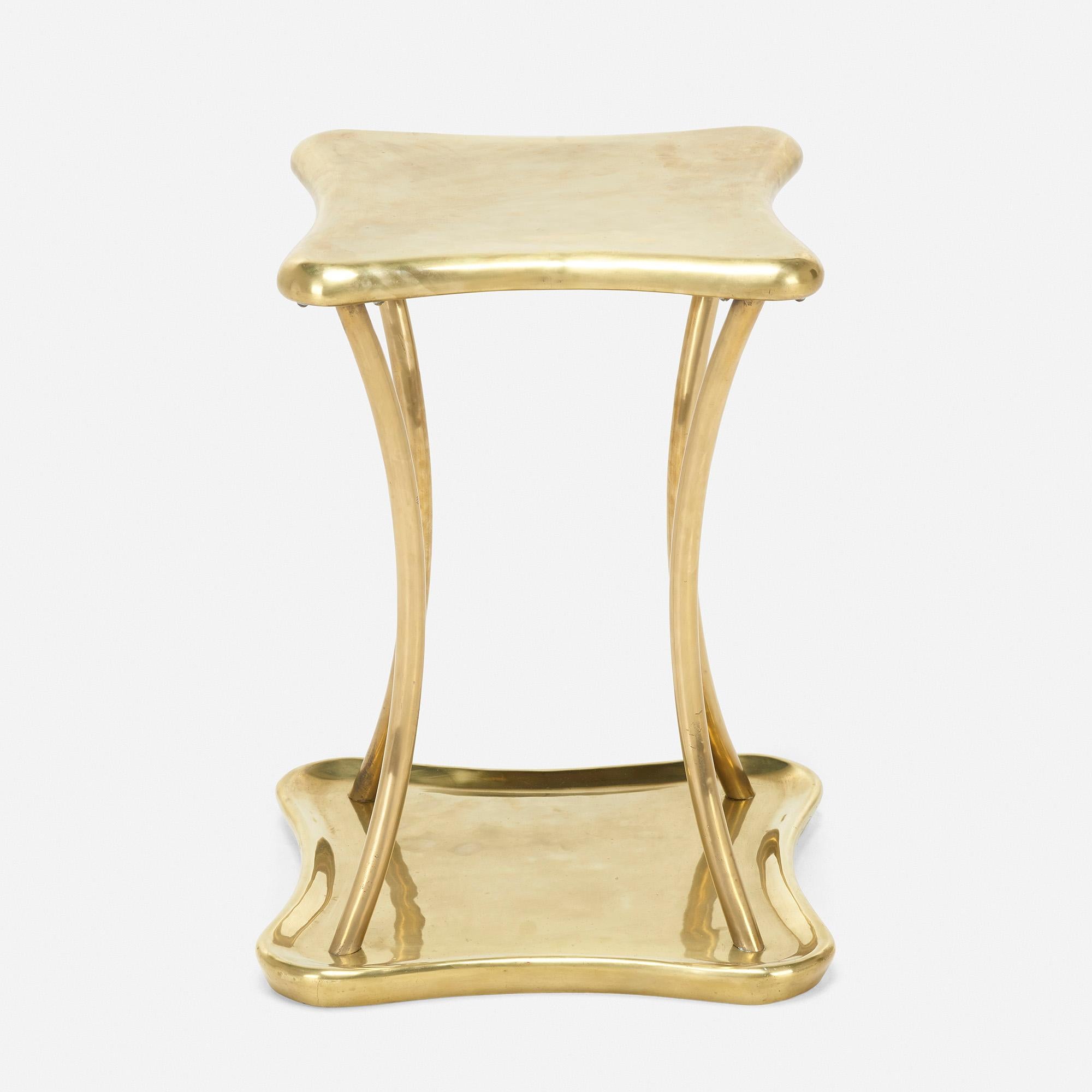 Aesthetic Movement Aesthetic Style Brass Table