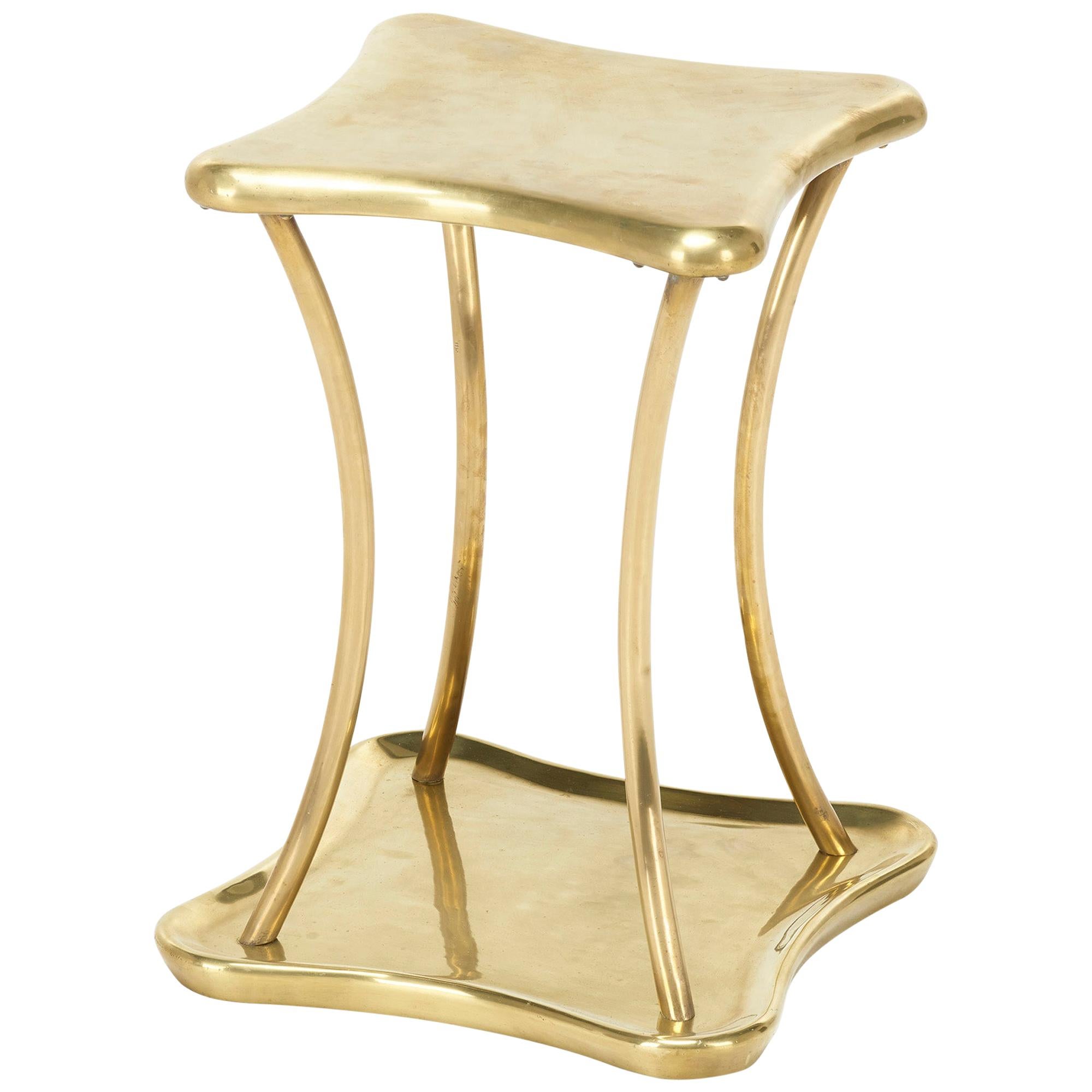 Aesthetic Style Brass Table