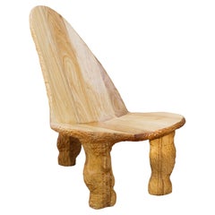 La estética sigue al proceso, Silla de madera contemporánea, Edición limitada