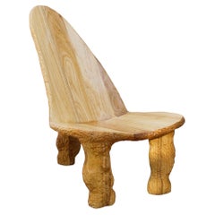 La estética surge del proceso: asientos modernos de madera de estilo escultural, edición limitada