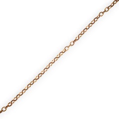 Aethelred  18k Yellow Gold Oval Chain – 18" with Lobster Clasp