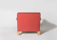 Fauteuil rouge et bleu d'Alessandro Fassianos