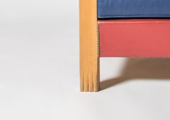 Red and Blue Sofa by Alekos Fassianos