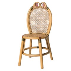 Rattan Chair by Alekos Fassianos