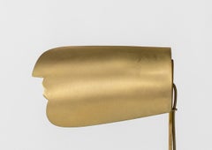 Brass Table Lamp with profile by Alekos Fassianos