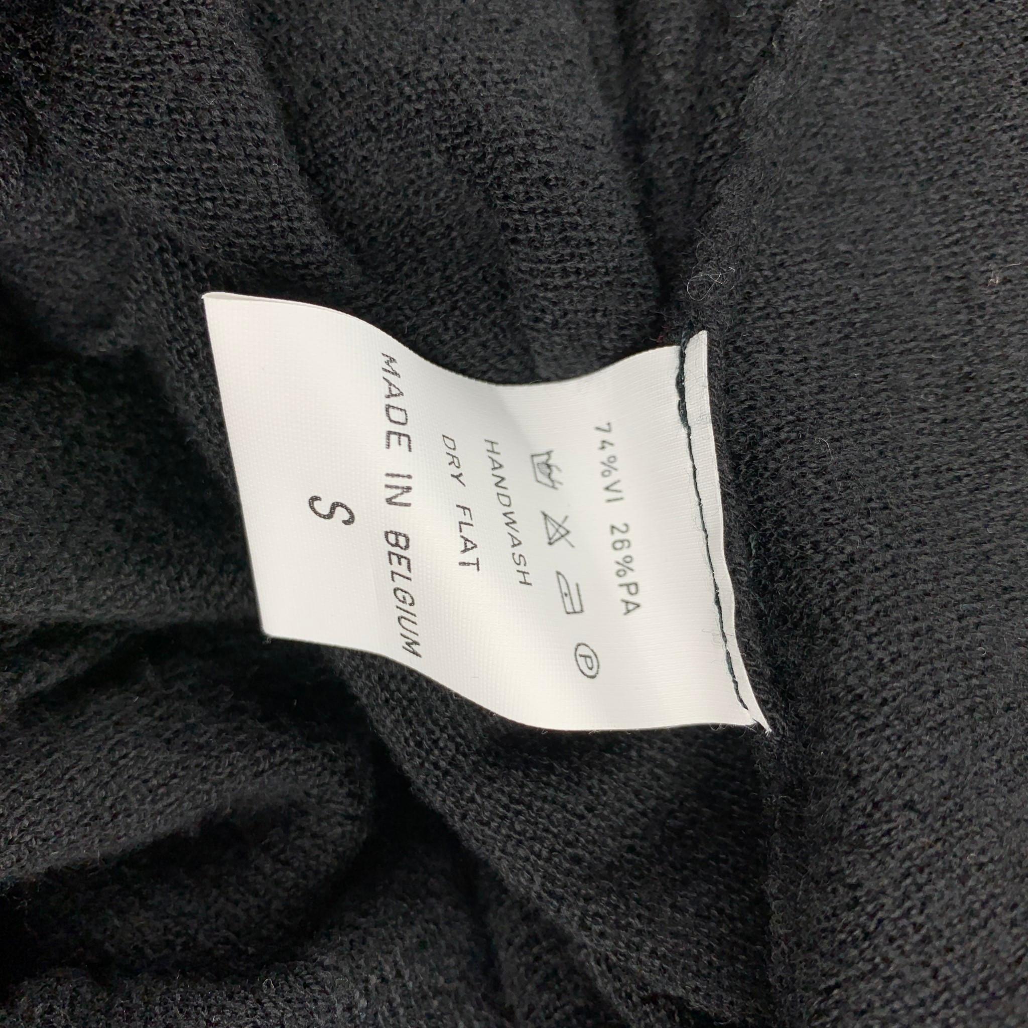Women's A.F. VANDERVORST Size S Black Viscose / Polyester Knitted Oversized Cardigan