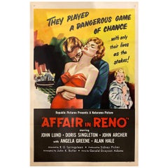 Poster di Affair in Reno del 1957
