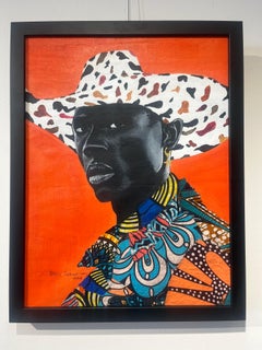 "I Stand Before You As Myself" a powerful declaration of authenticity, portrait