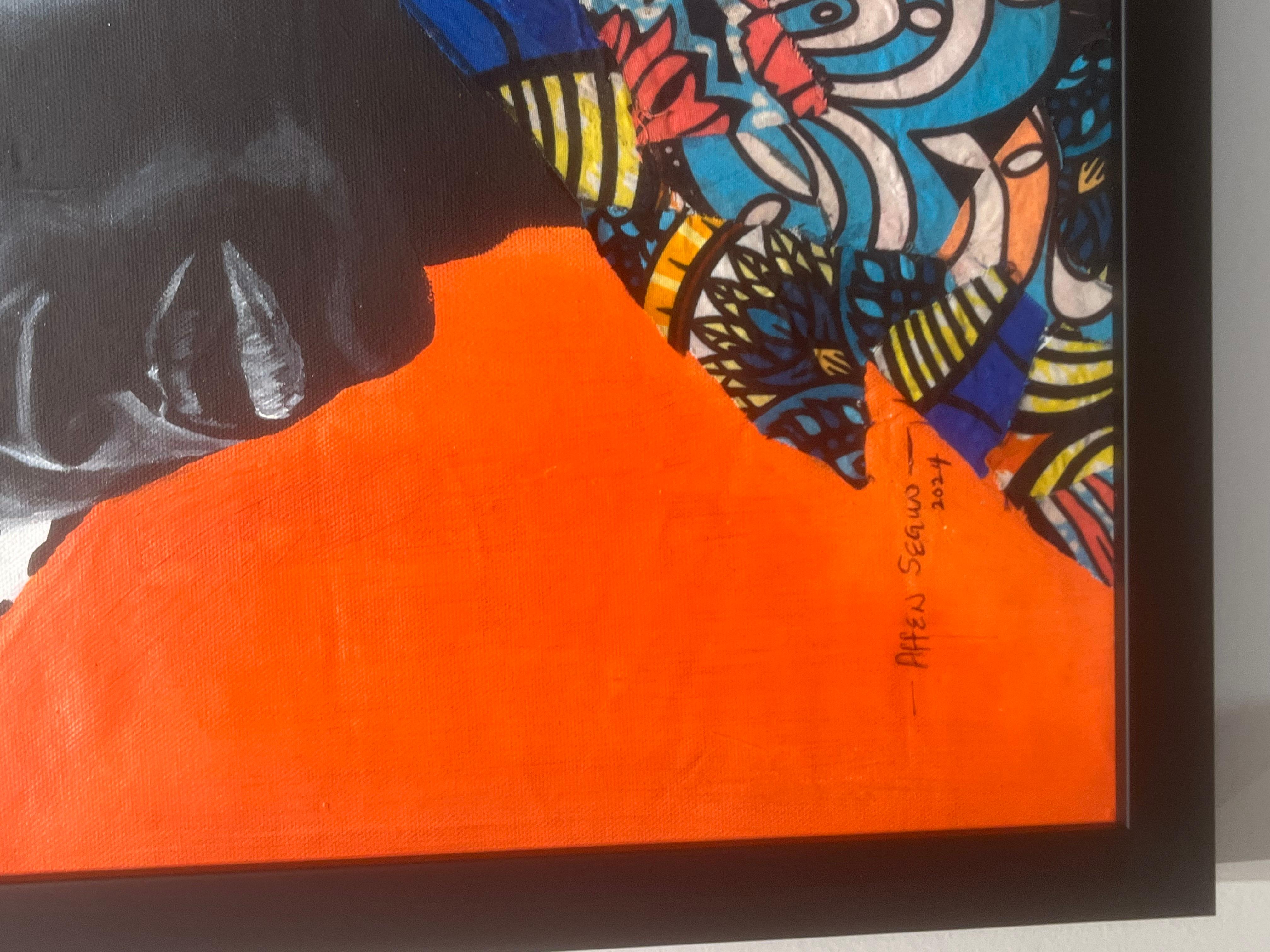 Affen Segun was born in 1993 in Lagos, Nigeria. A native of Bayelsa State, he discovered his love for art at a young age, and later got enrolled in a roadside art shop to start to hone his skills.

Affen is a contemporary artist who is motivated by