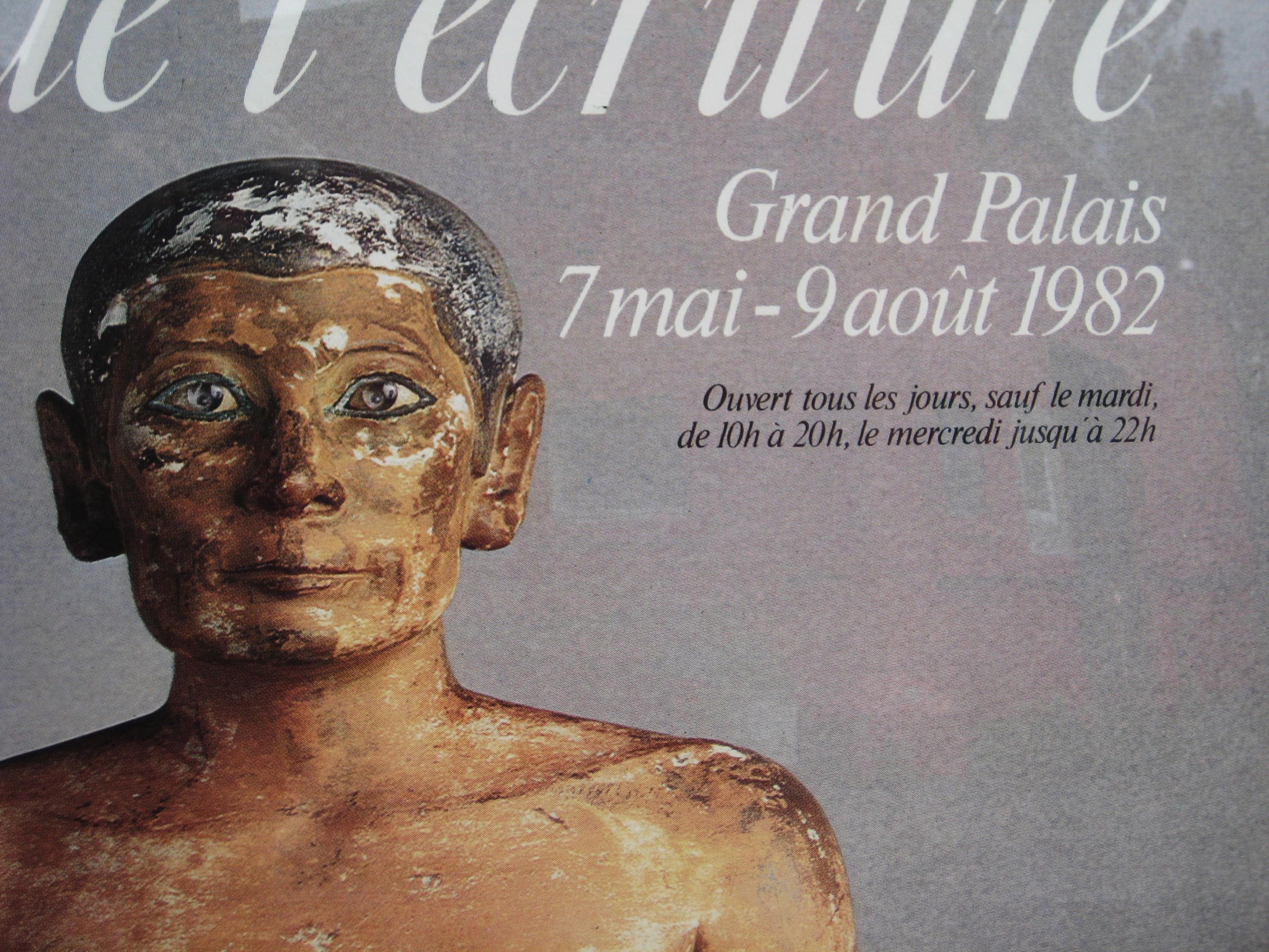 NAISSANCE DE L'ECRITURE 1982 Grand Palais Paris - Exhibition Poster - 65