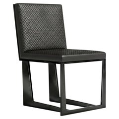 Affilato Black Lacquer Chair by Palena Furniture