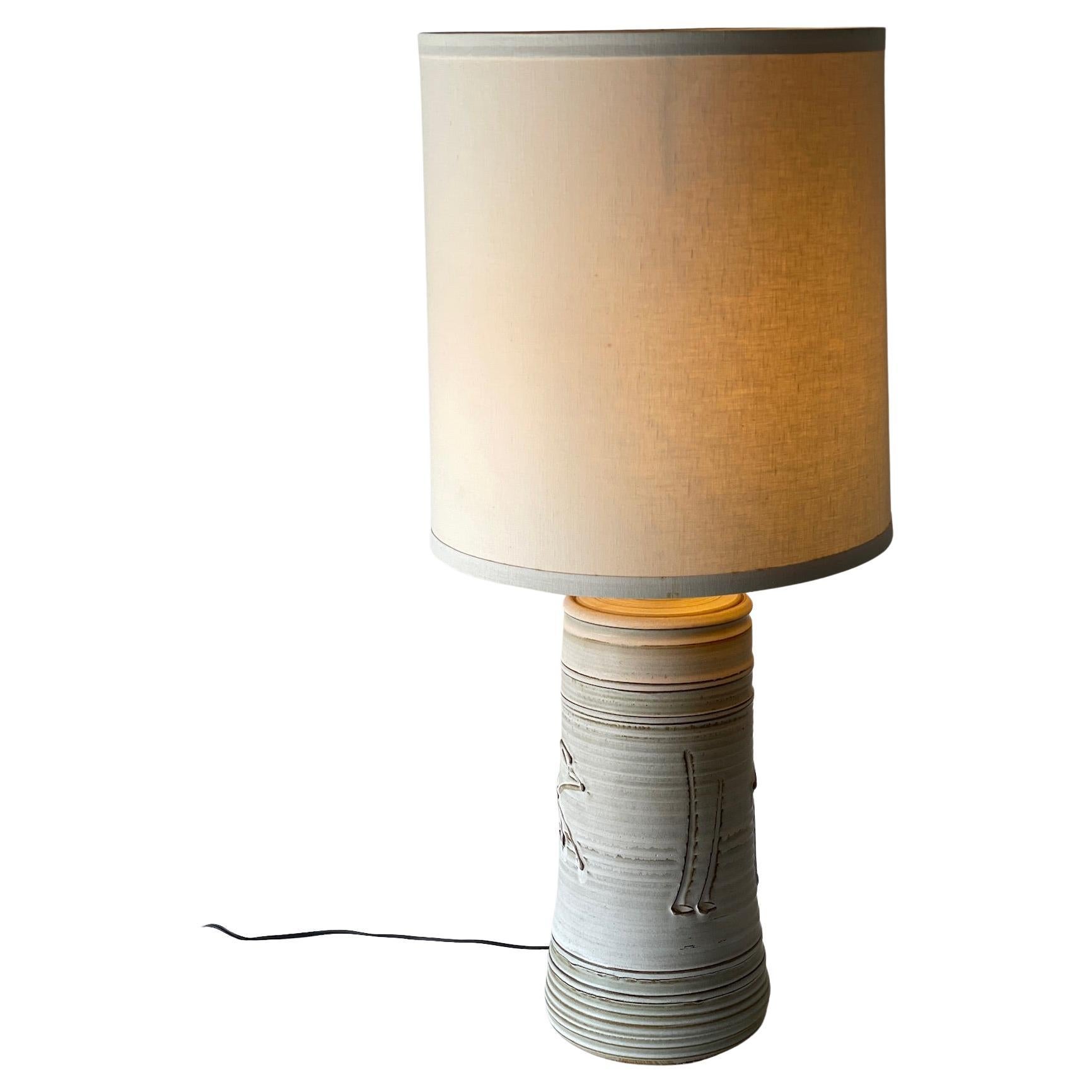 Affiliated Craftsmen Sudio Pottery Lamp von Bob Kinzie und Phil Barkdall im Angebot