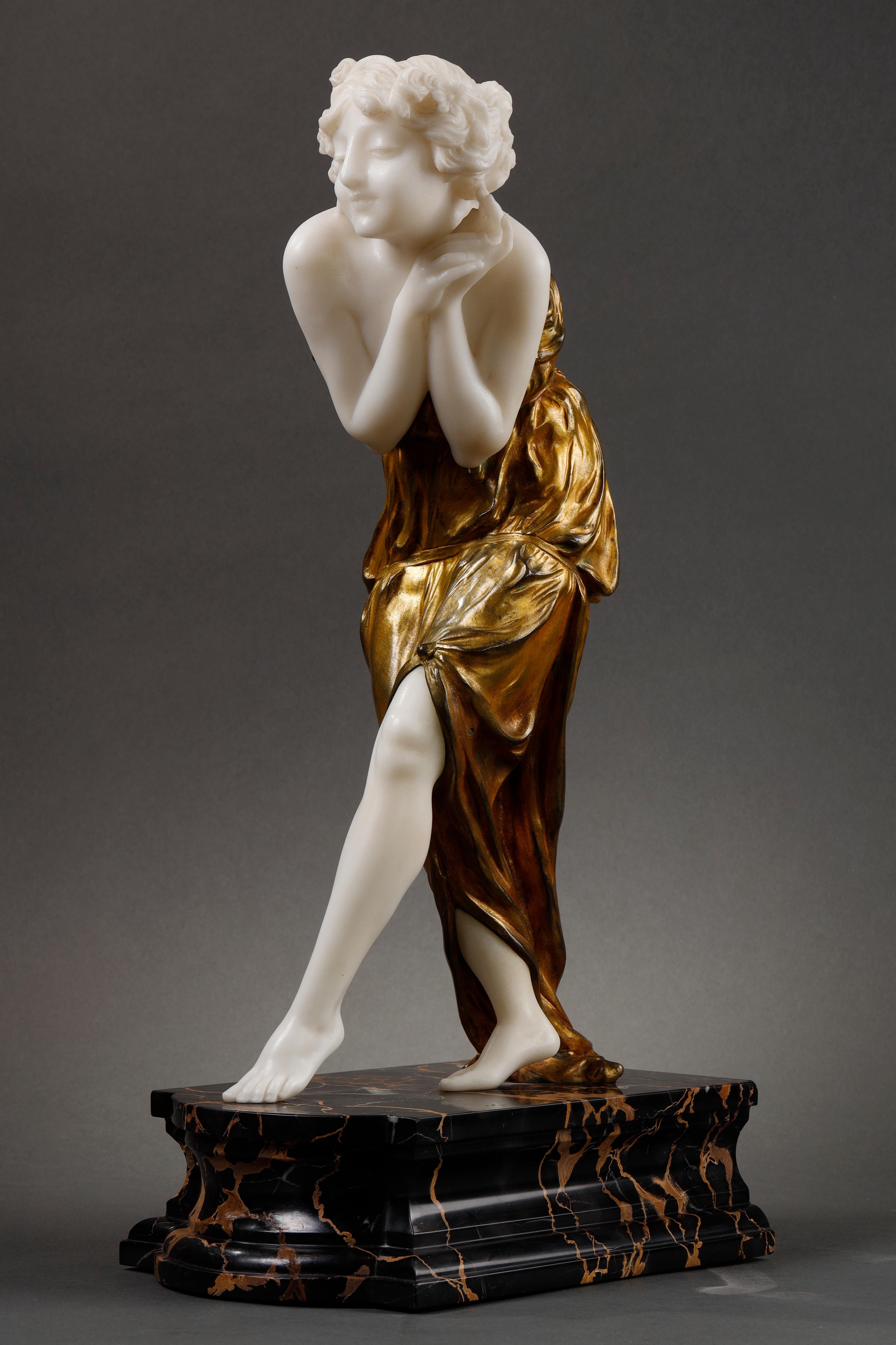 Dancer - Sculpture by Affortunato Gory