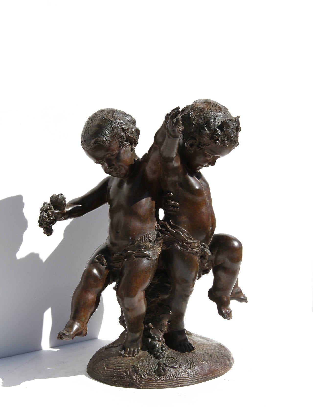 Three Putti, Art Nouveau Bronze by Affortunato Gory For Sale 1