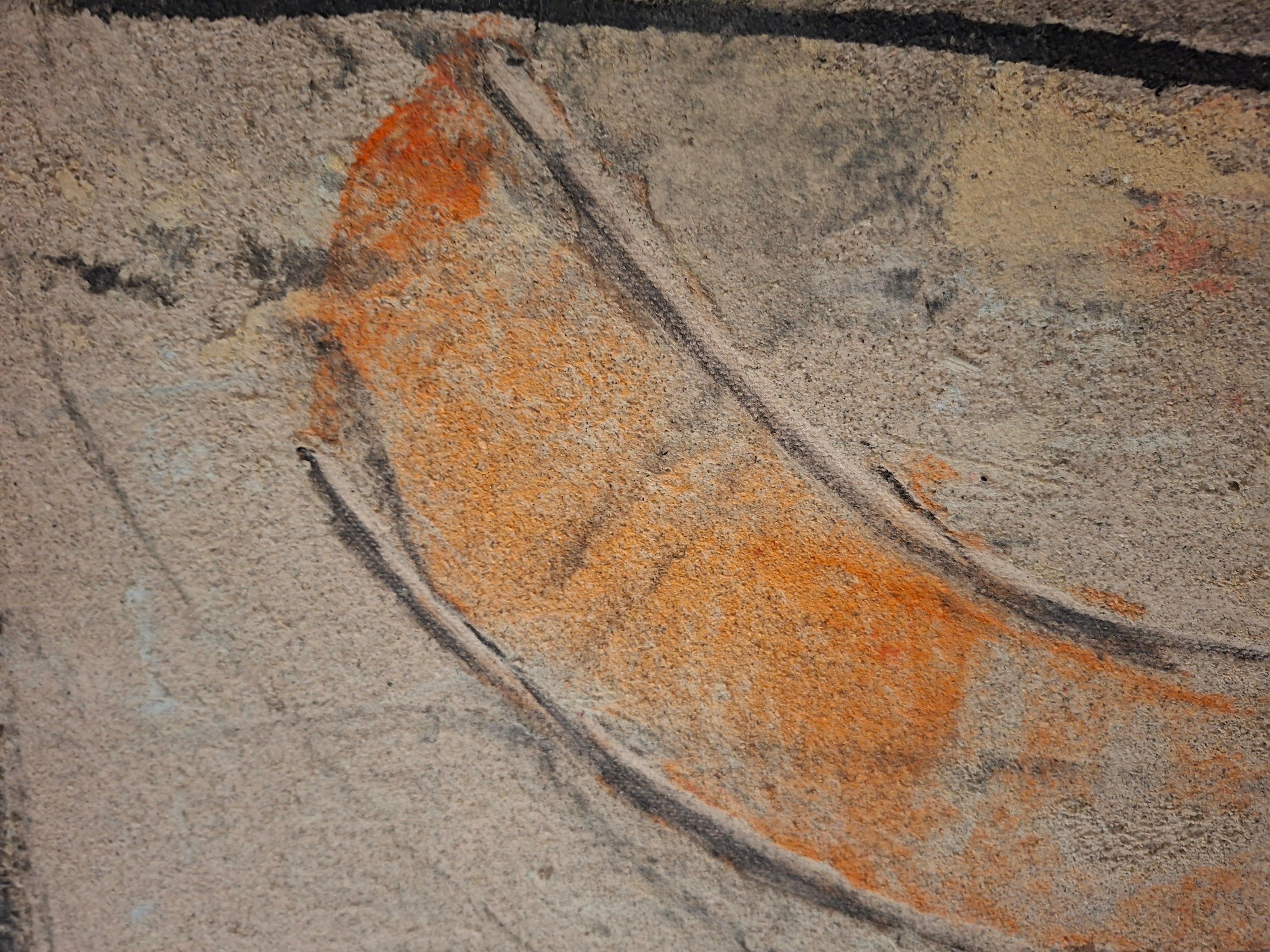 Diario Drammatico von Giorgio Ciliberti 1991 (Leinwand) im Angebot