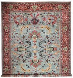 Tapis afghan en laine noué à la main de la tribu Ahar, 12' x 15'10"