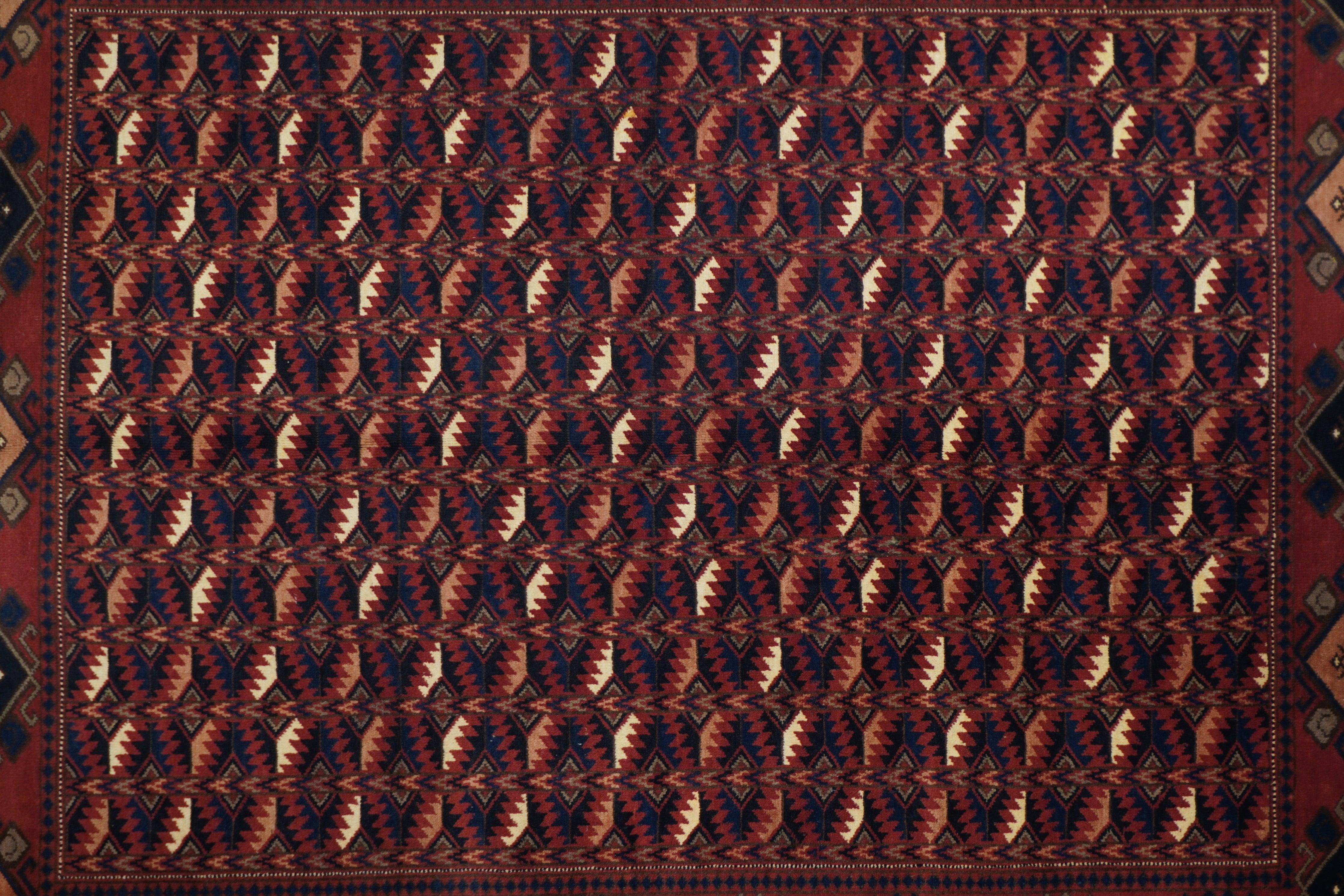 Afghan Tapis de sol afghan 5'3
