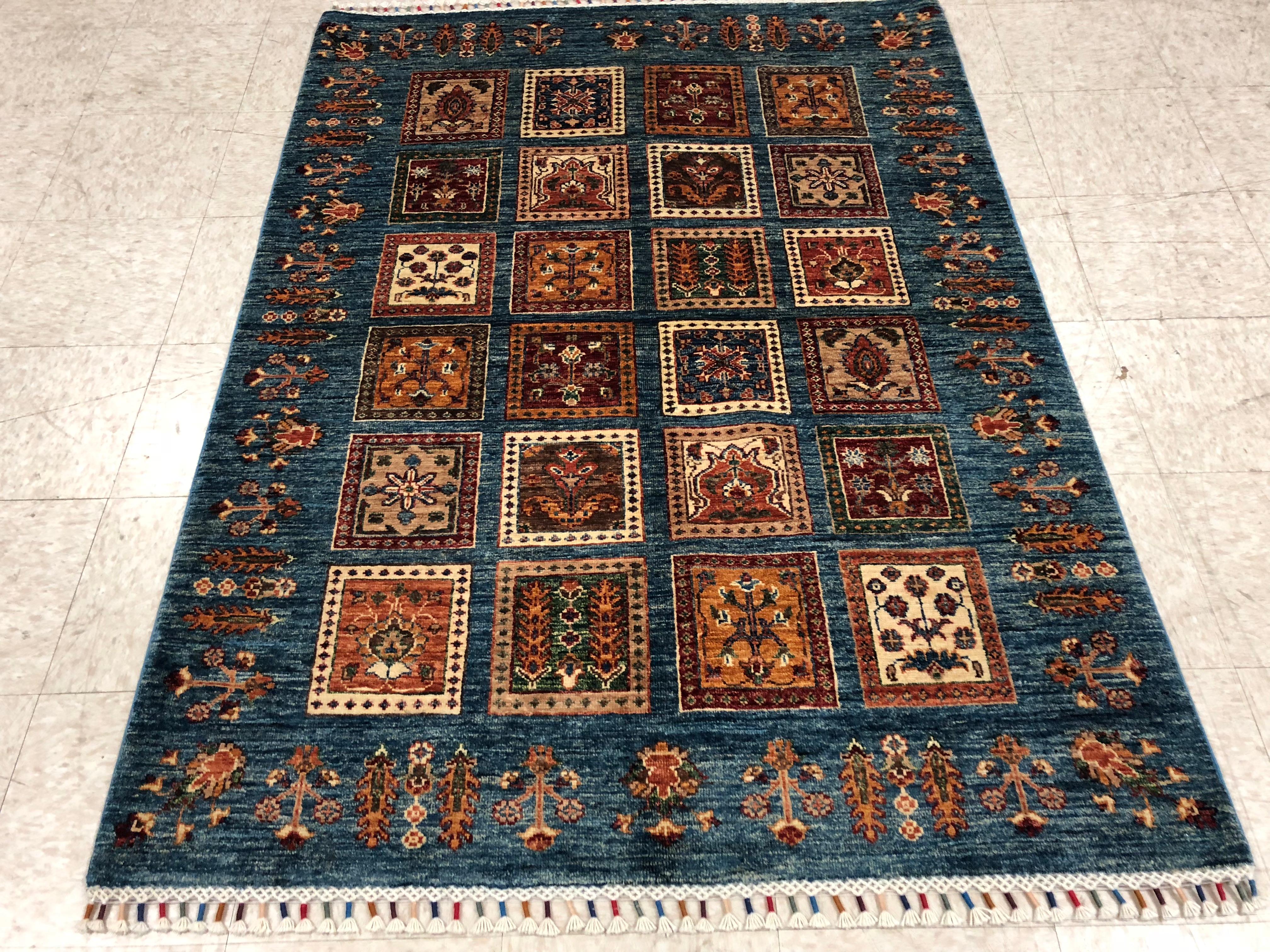 Afghan rugs are handwoven in Afghanistan. This country has a long history in weaving Rugs. A big number of rugs that were handwoven in Pakistan were actually handwoven by Afghan refugees who fled Afghanistan after Russia invaded this country in