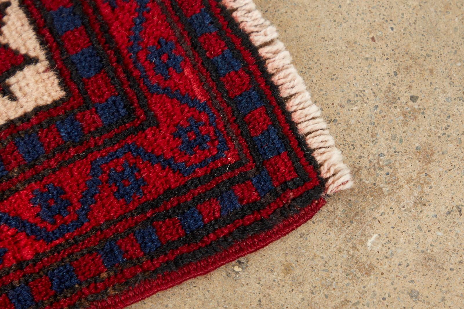 Afghanisch-Belutschisch-Turkmenischer Stil Teppich Teppich im Angebot 9
