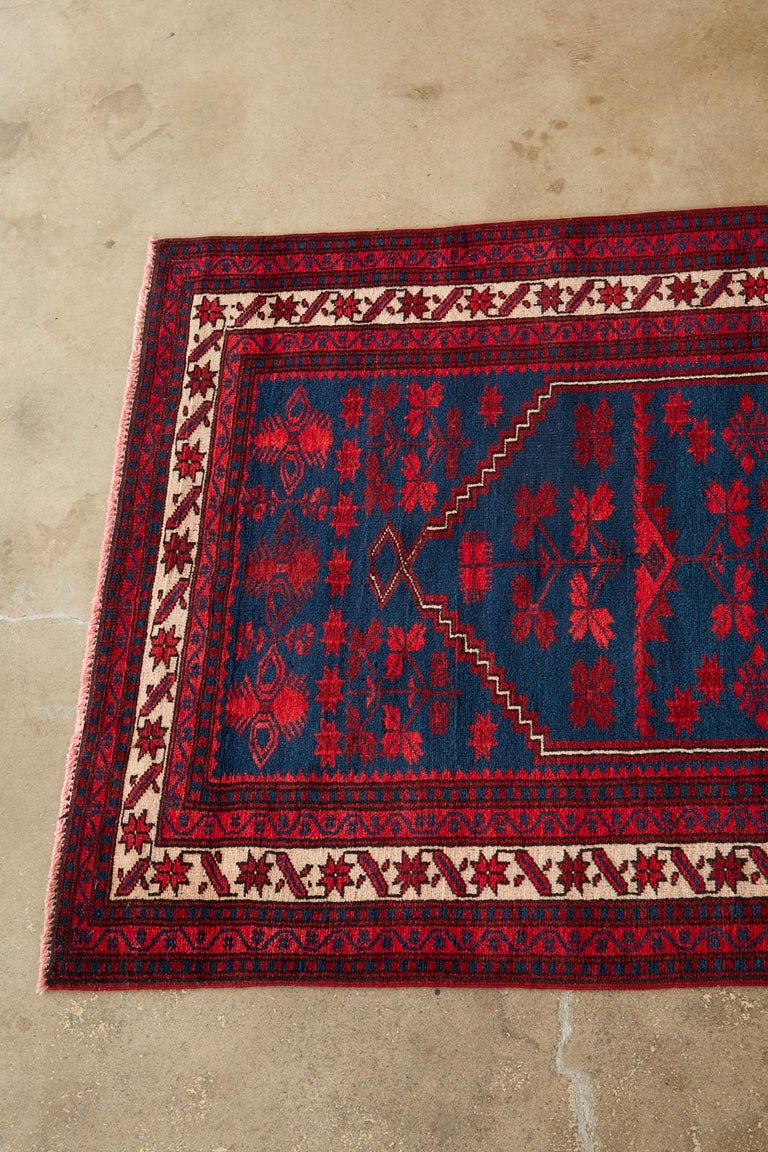 Afghan Baluch Turkmen Style Rug Carpet For Sale at 1stDibs