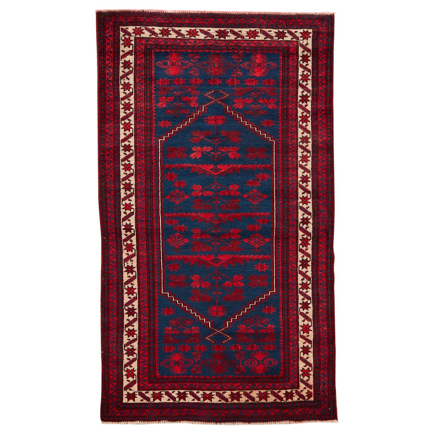 Afghanisch-Belutschisch-Turkmenischer Stil Teppich Teppich im Angebot