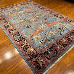 Afghanischer Bijar-Teppich, klassisch, handgeknüpft aus Wolle, 6' x 8'10"