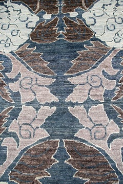 Afghan Blue Transitional Rug