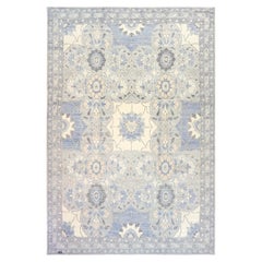 Afghan Blue Transitional Rug