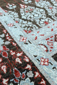 Afghan Brown Red Transitional Rug