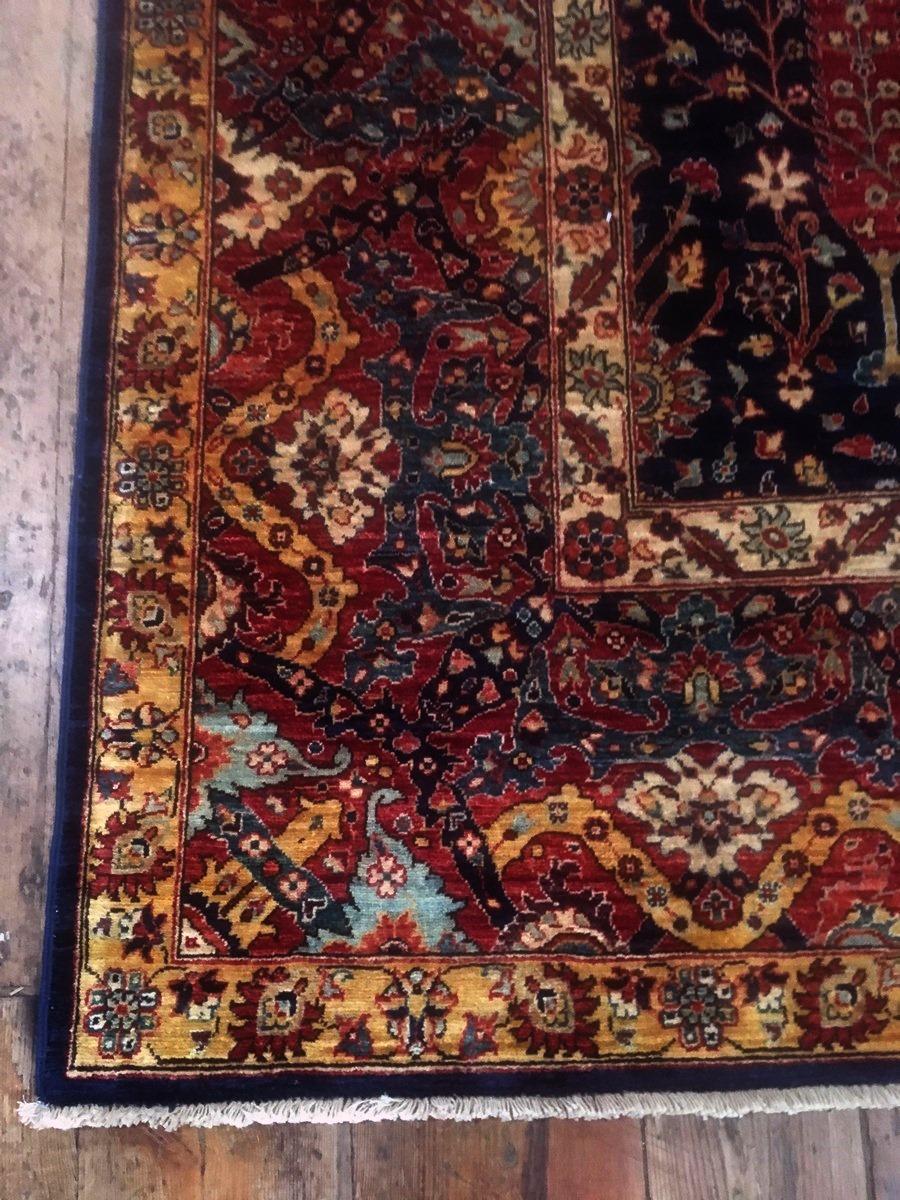 Afghan Carpet with Persian Bakhshaish Garden Rug Design (Afghanisch)
