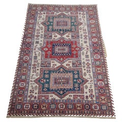 Afghan handmade hand knotted Shirvan Wool Rug