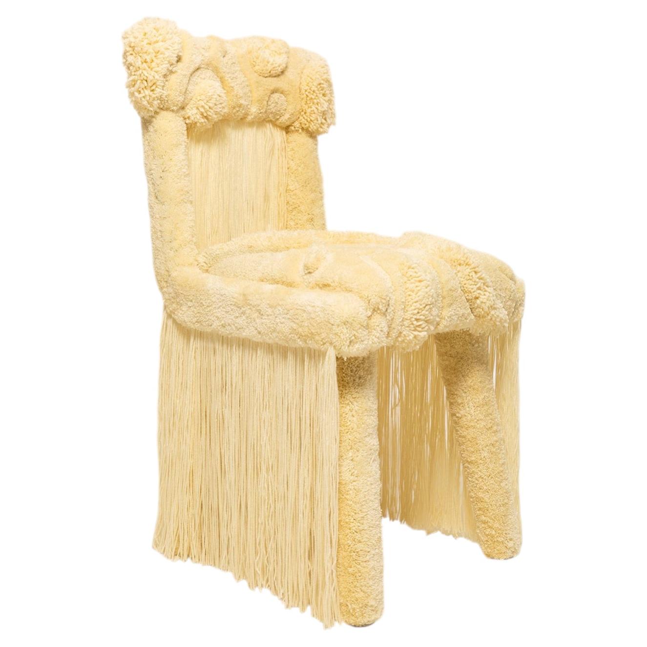 Afghan Hound Long Tufting Chair by Vintola Studio, Poland For Sale