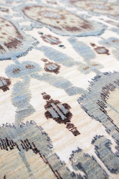 Afghan Ikat Hand Knotted Rug