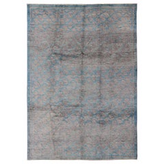 Modern Rug With All-Over Design by Keivan Woven Arts 