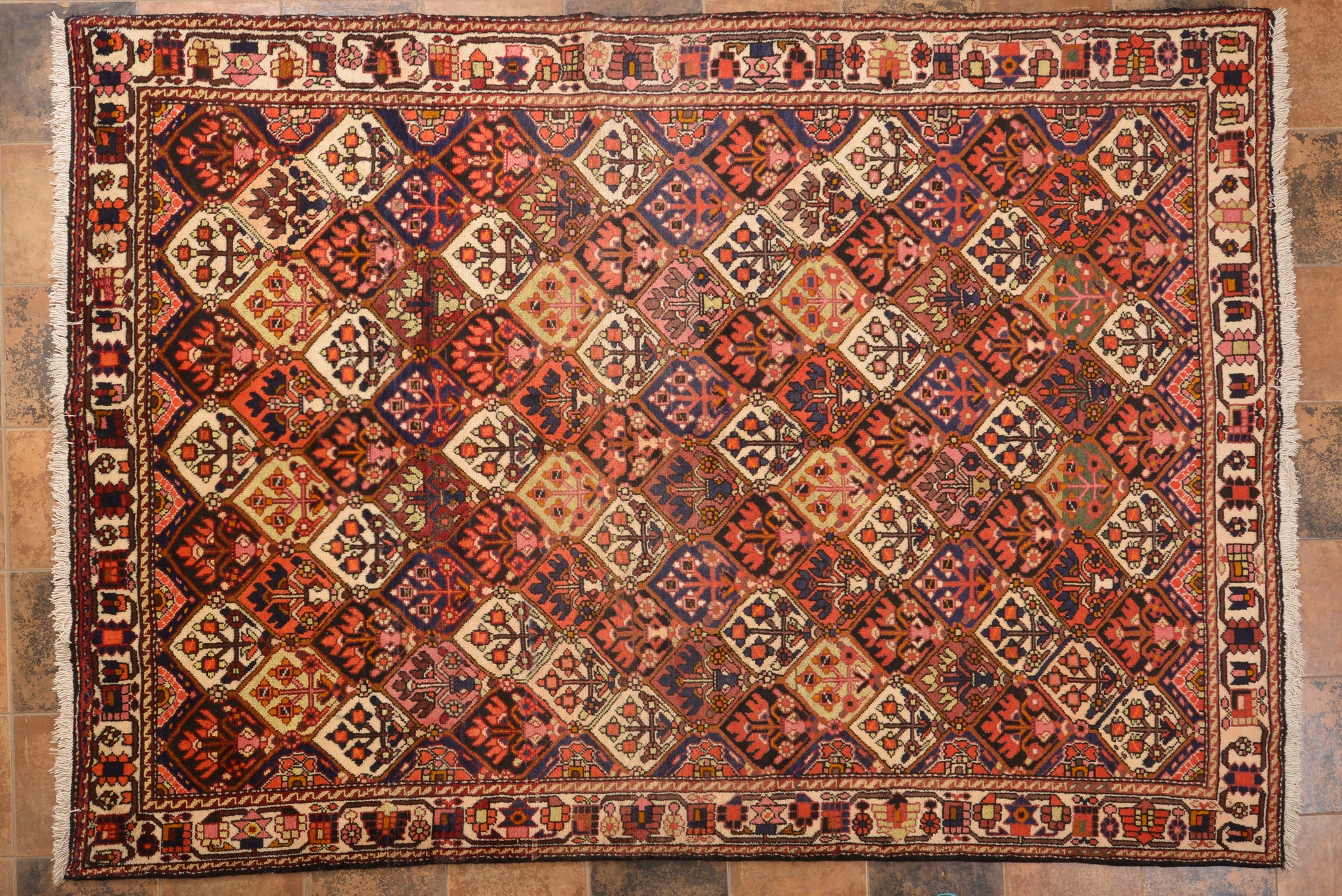 Tapis nomade afghan ancien