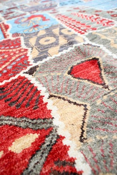 Afghan Patch Crafted Rug