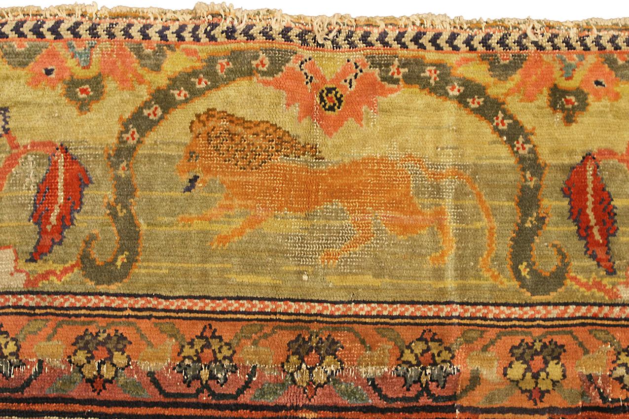 Afghan Rug Herat Late 18th Century In Good Condition For Sale In Ferrara, IT