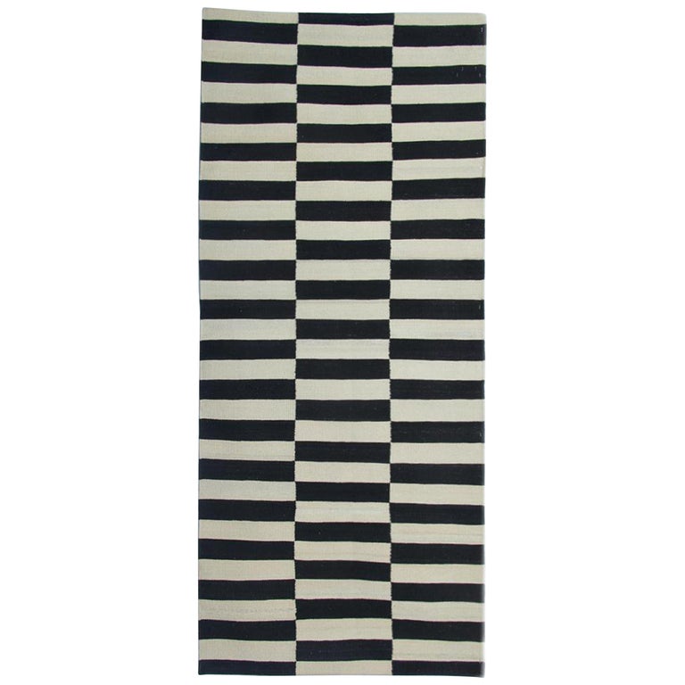 Afghan Runner Rugs Black And White Kilim Striped Stair From Afghan Runner Rugs Black And White Kilim Striped Stair From