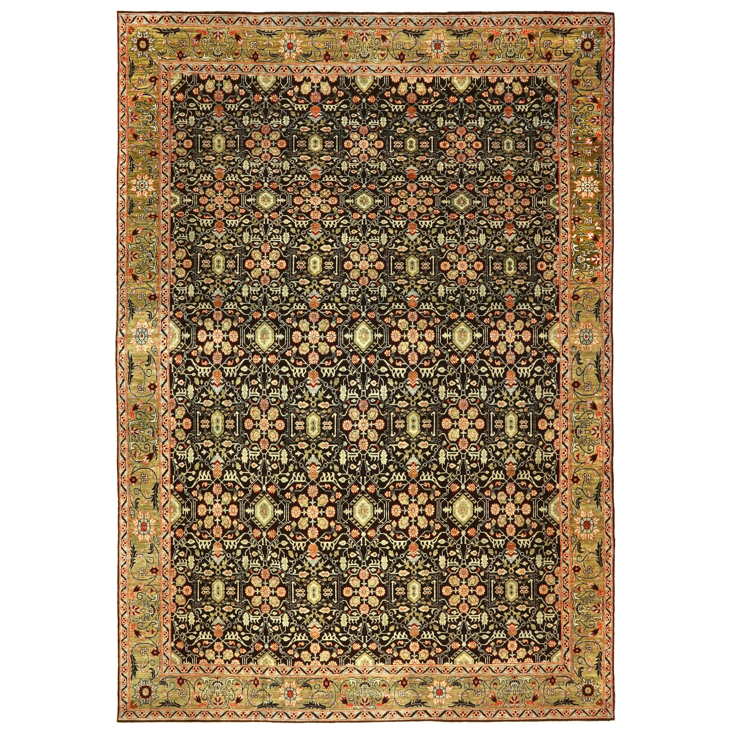 Afghanischer traditioneller handgeknüpfter Teppich